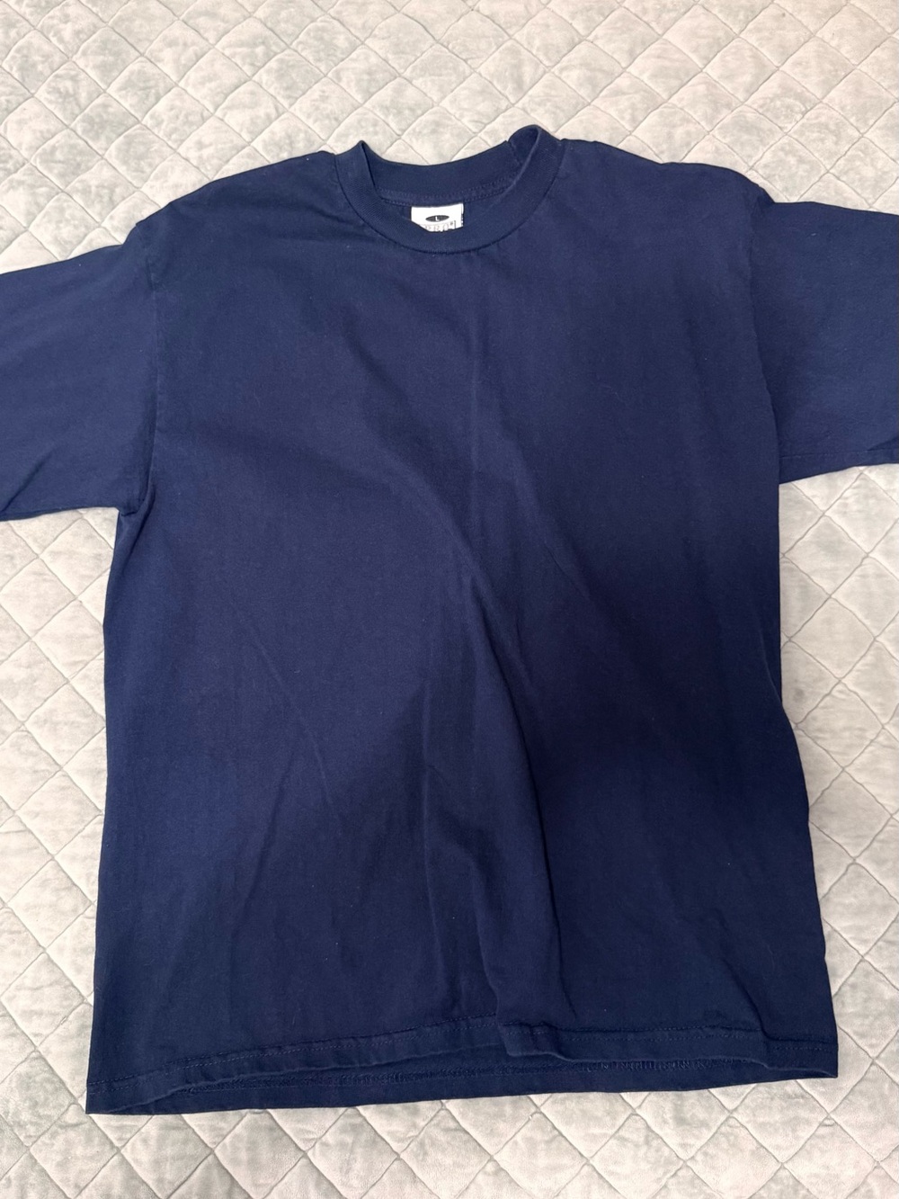 Men's Navy Short Sleeve Crew Tee - Everyday Essential